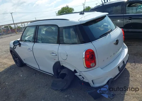 2016 Mini Countryman Cooper S z USA, uszkodzony, nr VIN WMWZC5C50GWU02575